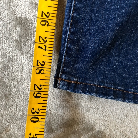 Kim Rogers Women Straight Jeans Size 24W Dark Wash Plus Size Tummy Control - Picture 16 of 16